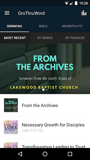 Growing through God's Word Screenshot 0
