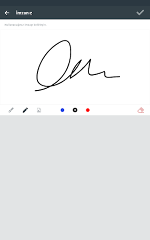 Lagina Biometric Signature Screenshot 2