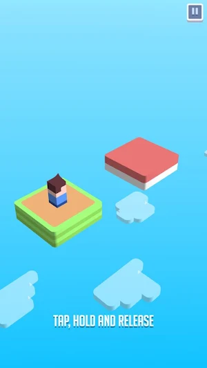 Jump Cube Platform Challenge Screenshot 1