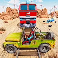 Train Demolition Derby: Car Crash Destruction 2021