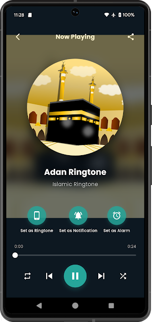 Muslim Ringtones Screenshot 2