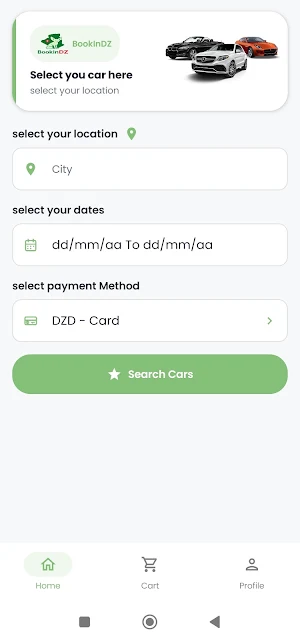 bookindz Screenshot 1