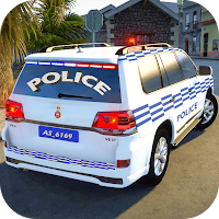 Police Spooky Jeep Parking Sim