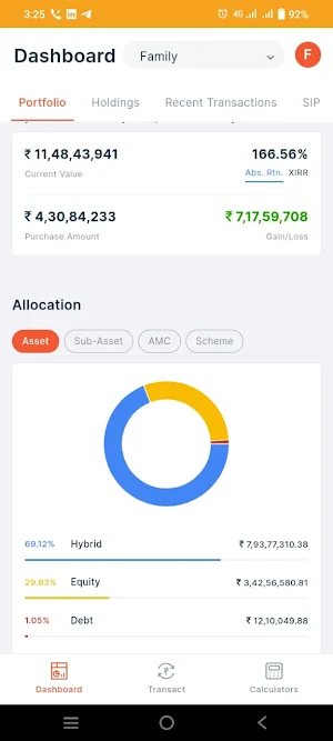 NS Investments Screenshot 0