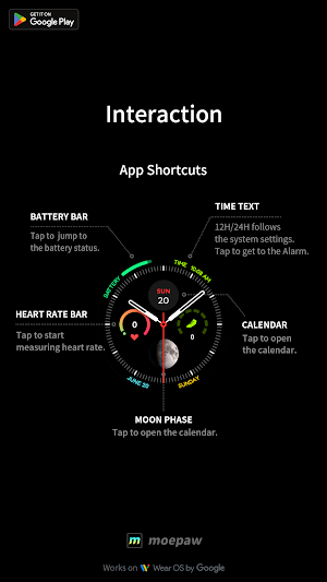 Infograph - Watch Face Screenshot 3