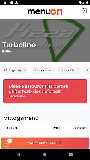 PIZZA TURBOLINO Screenshot 2