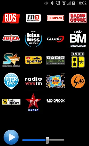 Italian Radio Screenshot 1
