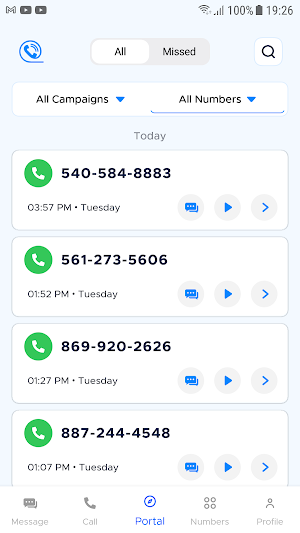 The Call Portal: Track Marketing & Business Calls Screenshot 2