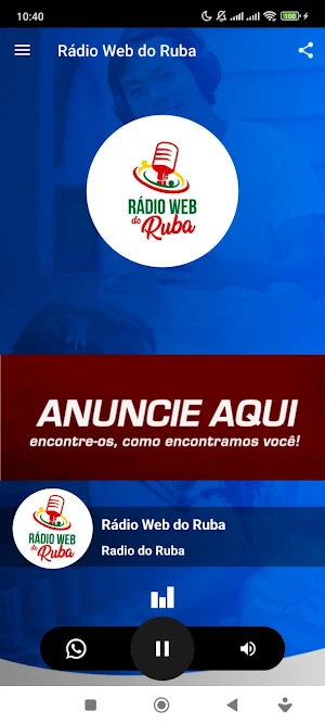 Rádio Web do Ruba Screenshot 0