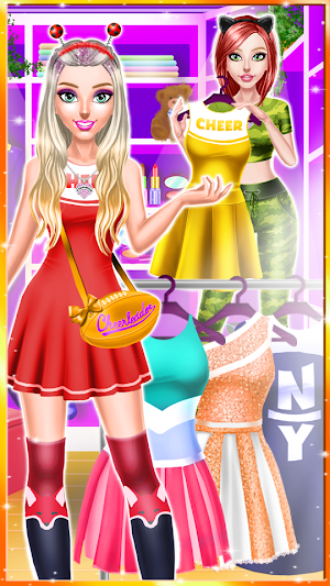 Cheerleader Magazine Dress Up Screenshot 1