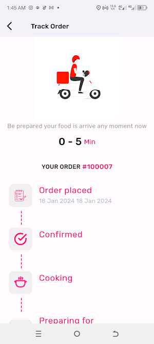 Agora Express : Food Delivery Screenshot 1