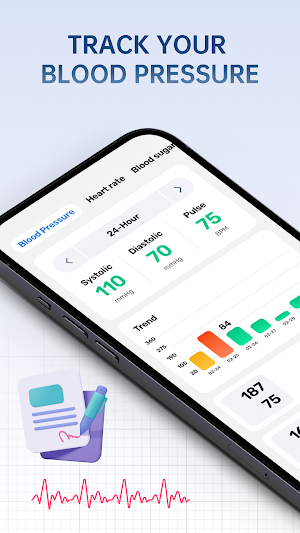 BP Tracker: Blood Pressure Hub Screenshot 1