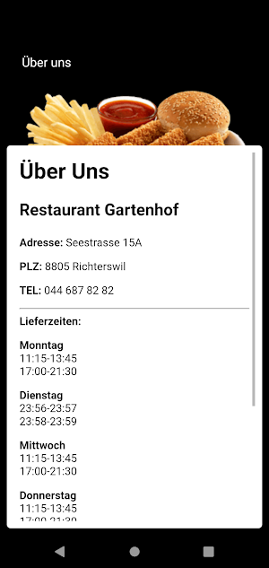 Restaurant Gartenhof Screenshot 2