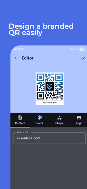 QR Quick: scan and generate QR Screenshot 2
