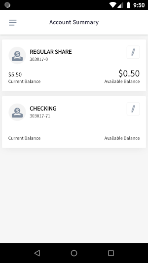 Neighborhood Trust FCU Mobile Screenshot 2