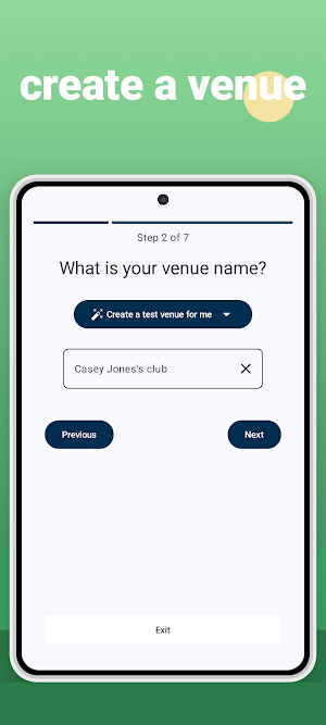 Club Order App Screenshot 0