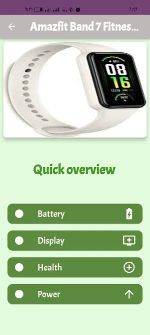Amazfit Band 7 Fitness guide Screenshot 2