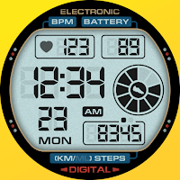 SH001 Watch Face, WearOS watch