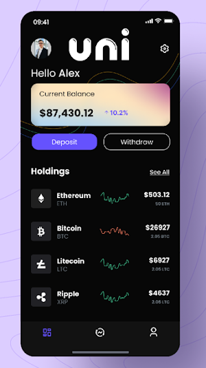 Dex-Uniswap Screenshot 1