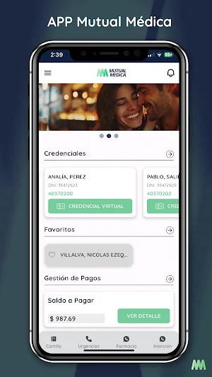 Mutual Médica APP Screenshot 0