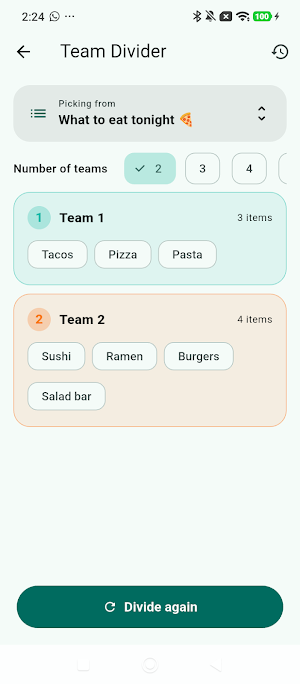List Picker — Random Decider Screenshot 2