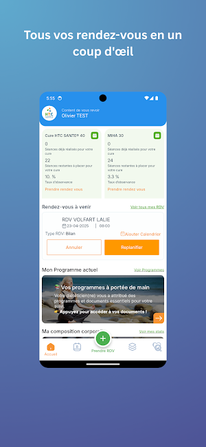 HTC Santé : Genhealth Screenshot 1