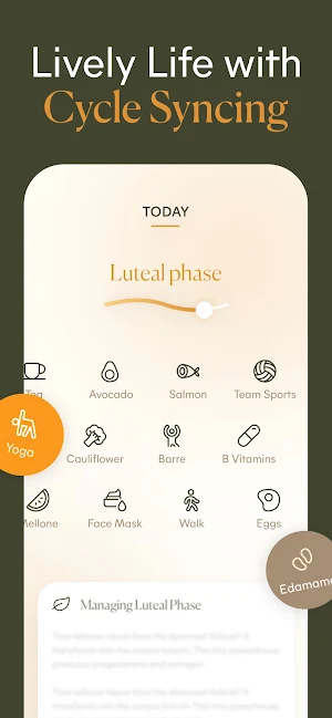 Lively: Cycle Syncing & Period Screenshot 0