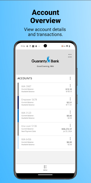 Guaranty Bank Personal Screenshot 1