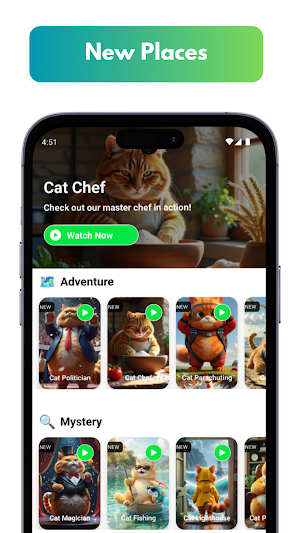 Amazing Cat Adventures Screenshot 0
