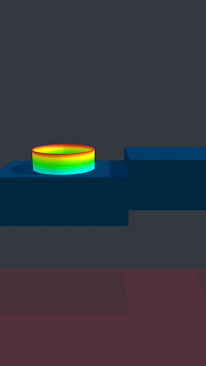Rainbow Spring Jump Screenshot 0