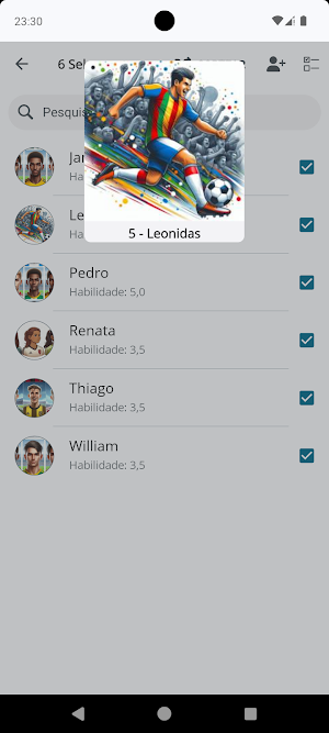 Sorteia Times Equilibrados Screenshot 3