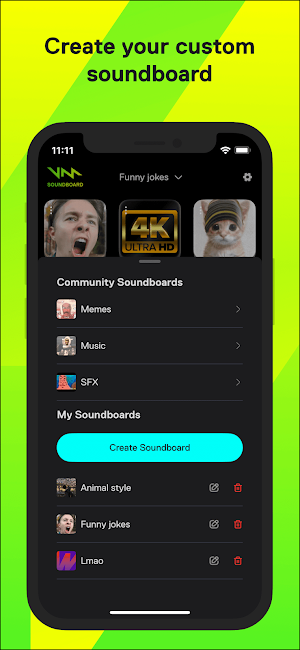 Voicemod Meme Soundboard Screenshot 1