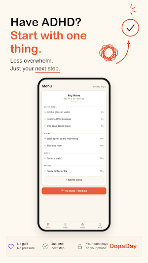DopaDay: ADHD Day Planner Screenshot 0