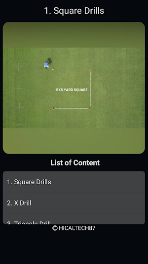 Agility Cone Drills Screenshot 1