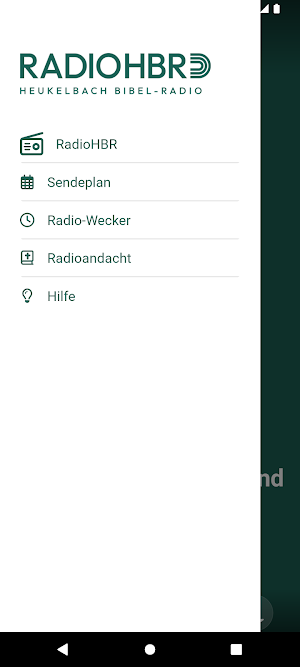RadioHBR Screenshot 0