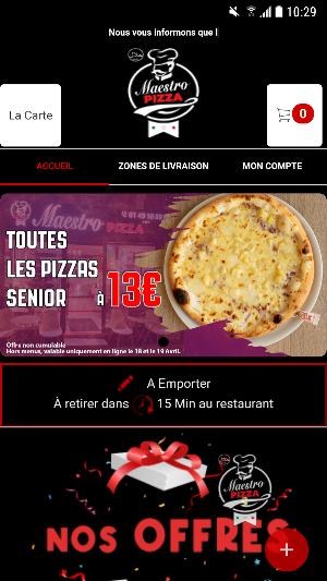 Pizza Maestro Alfortville Screenshot 1