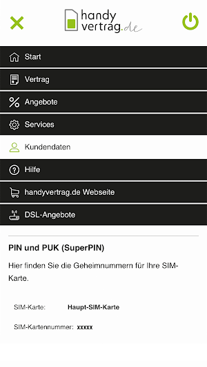 handyvertrag.de Servicewelt Screenshot 3