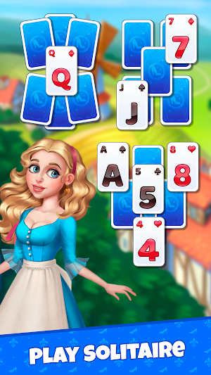 Cinderella Solitaire TriPeaks Screenshot 0
