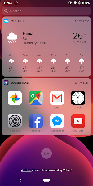 Launcher iOS 14 Screenshot 2