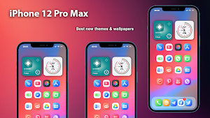 iPhone 12 Pro Max Launcher Screenshot 0