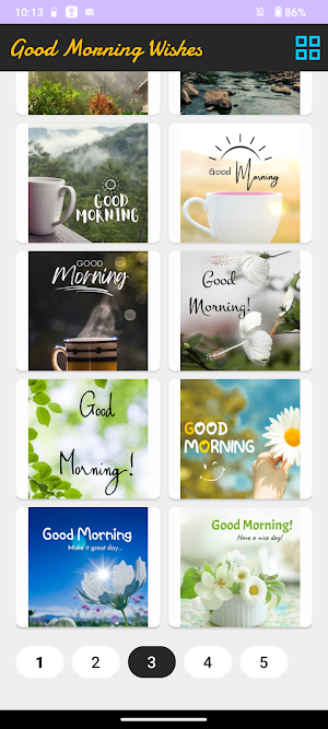 Good Morning Wishes Screenshot 1