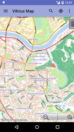 Vilnius Offline City Map Screenshot 2