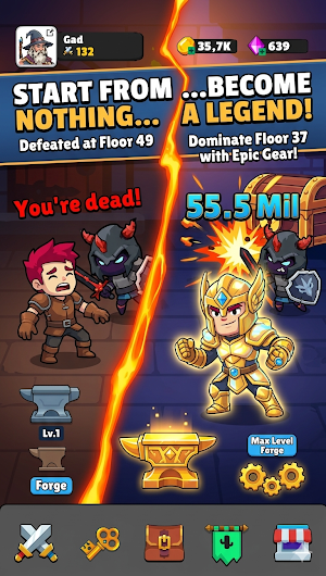 Infinite Tower Dungeon Screenshot 0