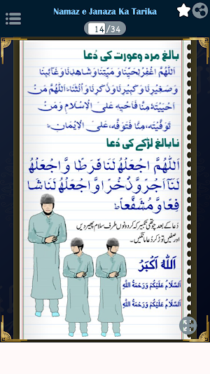 Namaz e Janaza Ka Tarika Urdu Screenshot 2