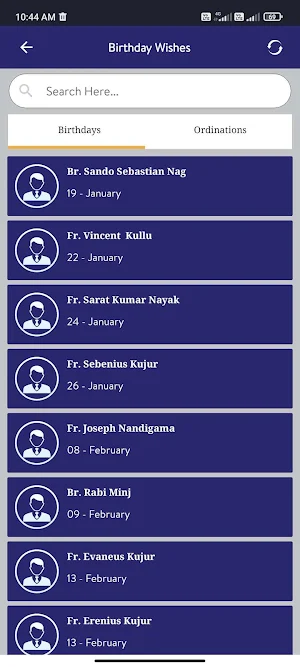 KHRIST JYOTHI PROVINCE, RAIPUR Screenshot 2