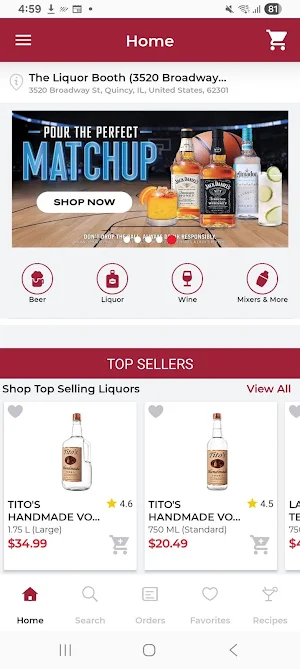 The Liquor Booth Screenshot 0
