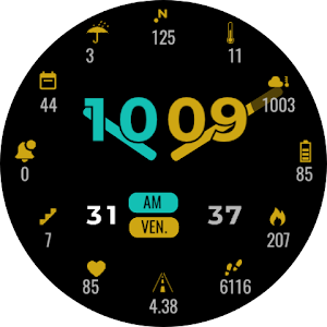 O.verkill / WearOS watchface Screenshot 0