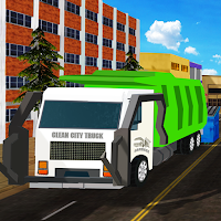 Trash Cleaner Truck Simulator