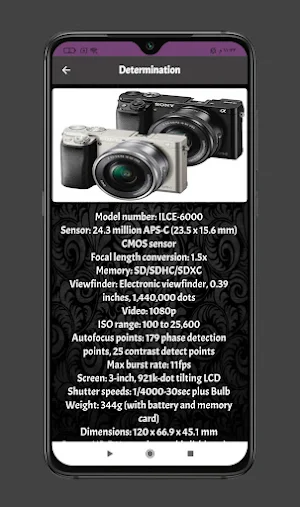 Sony a6000 Guide Screenshot 2