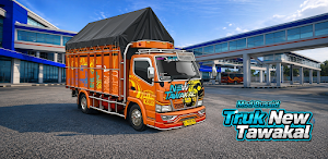 MOD BUSSID Truk Canter Tawakal Screenshot 0